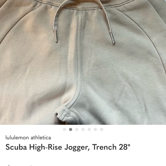 Scuba High-Rise Jogger, Trench 28" - Picture 5 of 7